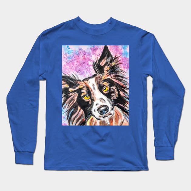 COLLIE Long Sleeve T-Shirt by Joni57